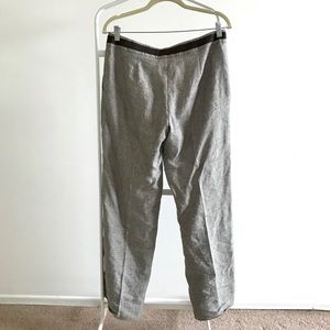 MaxMara Pants & Jumpsuits - Max Mara linen pants Grey Brown Size 6-8 MaxMara Pants & Jumpsuits - Max Mara linen pants Grey Brown Size 6-8